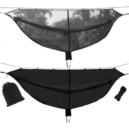Prevent Mosquito Net hammock, No See Repels Insects, Fits All Camping Hammocks, Compact, Lightweight, Fast Easy Setup, Size 133