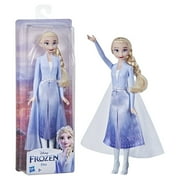 Disneys Frozen 2 Elsa Frozen Shimmer Fashion Doll, Skirt, Shoes, and Long Blonde Hair