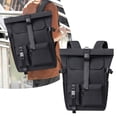 thumbnail image 1 of RuiJiao Sac à Dos pour Hommes en Liquidation avec Bretelles Réglables, Décontracté et à la Mode, Grande Capacité de Rangement, Tissu Robuste et Imperméable, Sac à Dos de Voyage pour Ordinateur, 1 of 5
