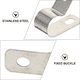 thumbnail image 2 of 20 PCS R-Type Cable Sujetadores Sujetadores Cable Organizadores Cable Fijador Hebillas, 2 of 5