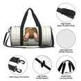thumbnail image 6 of Easygdp Brown Bunny Travel Bag, Camping, Weekend, Carry On Overnight Duffel Bag with Shoulder Strap, 6 of 8