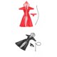 thumbnail image 1 of 2 Unidades 1: 6 Accesorios para Figuras Femeninas Gabardina Ropa Interior Paño de DIY Rojo Sunnimix Figura de acción Abrigo de viento, 1 of 8