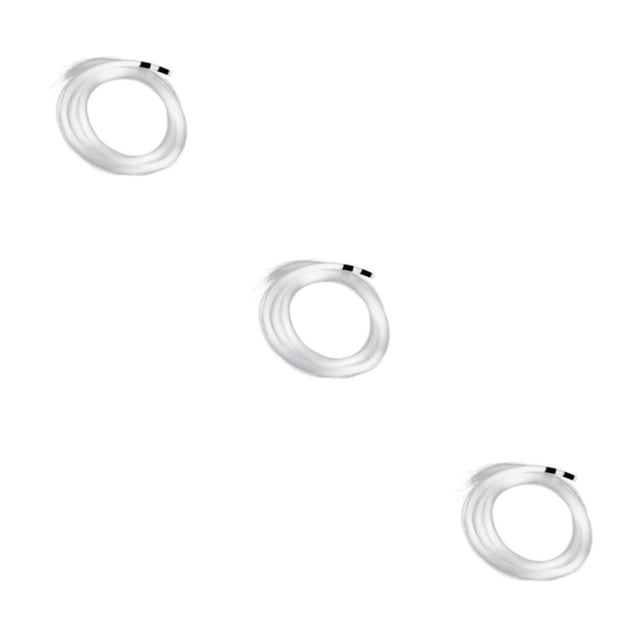 Yuarrent 0.75mm 2M MMA Plastic End Glow Fibra óptica para la decoración de la barra del hogar 200 piezas Type1 NO1