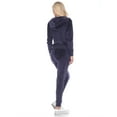 thumbnail image 3 of White Mark Women's 2 Piece Velour Tracksuit Set, 3 of 5