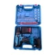 thumbnail image 1 of Juego de herramientas para taladro eléctrico Juego de taladro eléctrico con broca Reparación de oficina Mantenimiento Taladro eléctrico de servicio pesado Juego de 28V 1 Batería, 1 of 9