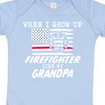thumbnail image 4 of Inktastic When I Grow Up I Want to Be a Firefighter Like My Grandpa Boys or Girls Baby Bodysuit, 4 of 5