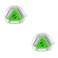 thumbnail image 2 of Guardoinrt Trio Set Trancheuse en Acier Inoxydable Broyeur Julienne Multi Peel Zesters Râpe Outil de Cuisine Vert 2Set, 2 of 6
