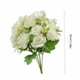 thumbnail image 3 of Zmeidao Artificial Rose Bouquet Fake Flowers for Wedding Flower Decor Birthday Gifts Centerpiece Table Home Garden Decorations, 3 of 6