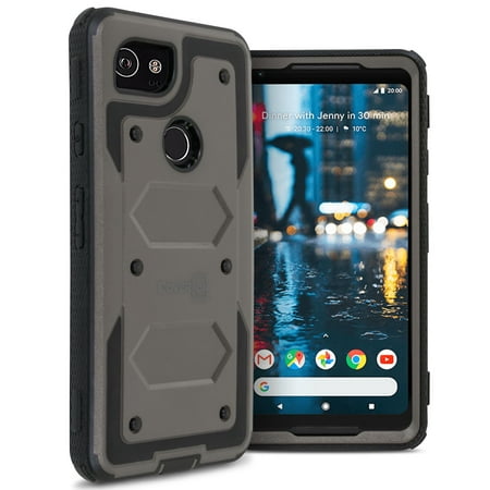 CoverON Google Pixel 2 XL / 2XL Case, Tank Series Hard Protective Armor Phone (Best Pixel 2 Xl Case)