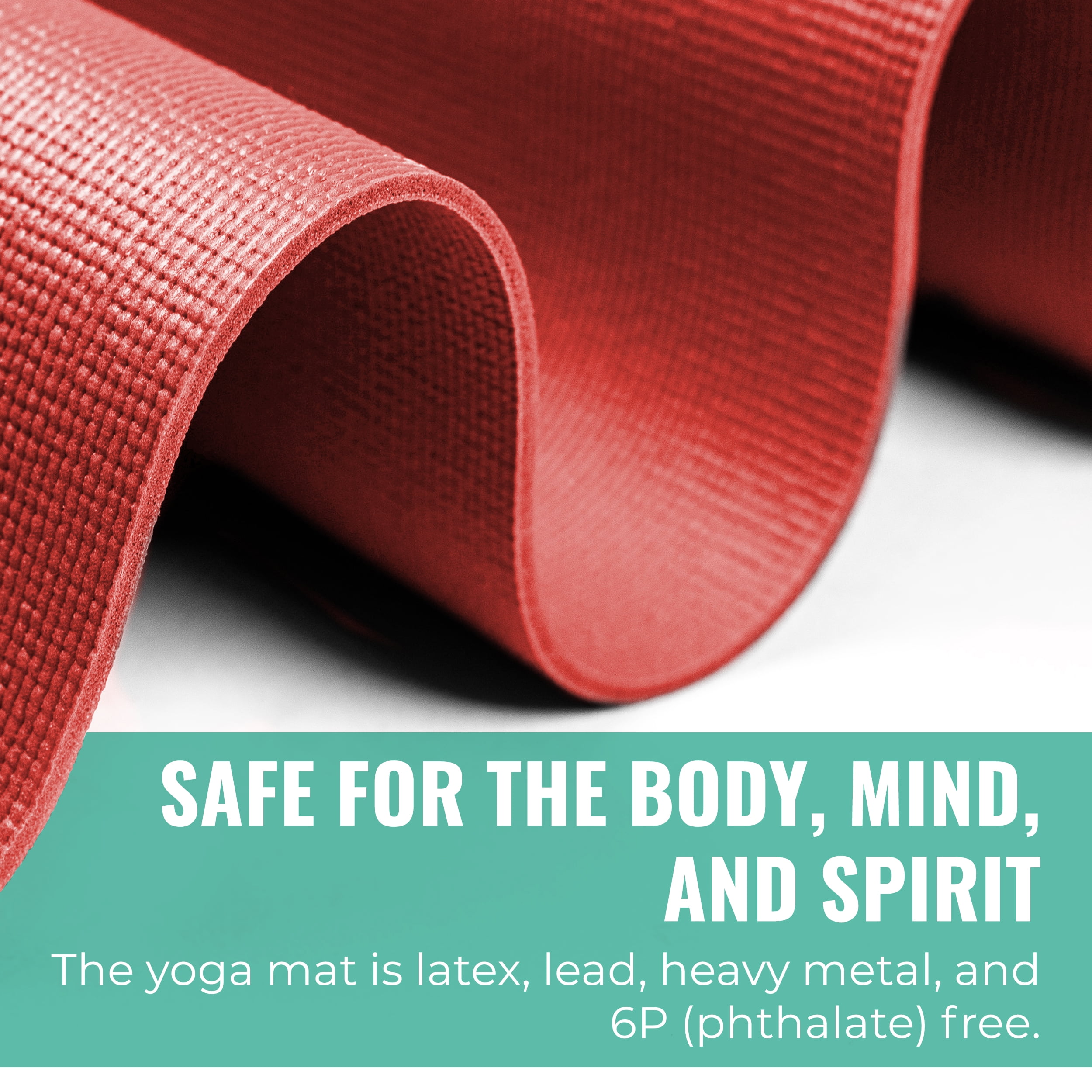 Upward Fit 10 Pack Bulk Yoga Mats with Carrying Straps, 68 x 24 Inches, 4mm Thick, Assorted