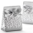 thumbnail image 1 of 50pcs Beautiful Wedding Favour Candy Boxes Gift Boxes with Ribbons (Silver), 1 of 6