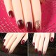 thumbnail image 2 of Mano de modelo de práctica de uñas, para entrenamiento de manicura con 500 piezas de uñas postizas,11 Feliz Sencillez, 2 of 5
