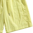 thumbnail image 5 of Men's Workout Running Shorts 7 Inch Lightweight Athletic Beach Shorts with Pockets No Liner Quick Dry Gym Active Shorts Yellow, 5 of 5