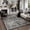 Black, variant on Fnova Zebra Print 5x7 Pink Washable Area Rug for Girls Bedroom, Soft Non Slip Nursery Living Room Rug, Boho Modern Animal Non-Slip Indoor Carpet for Dorm Kids Playroom, Oeko-Tex Certified