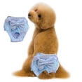 thumbnail image 1 of Pantalones fisiológicos para mascotas, pantalones menstruales de encaje princesa, pantalones fisiológicos para perros con lazo 2145, 1 of 5