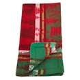 thumbnail image 3 of Saro Lifestyle Christmas Tree Plaid Table Napkin (Set of 4), 3 of 4