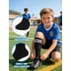 thumbnail image 5 of Glooarm Medias de fútbol para niños, 3 pares, a rayas, hasta la rodilla, 5 of 6