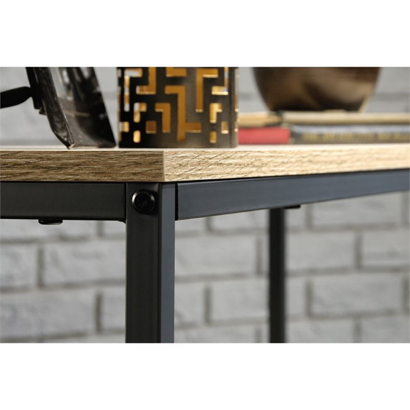 Sauder North Avenue Console Table In Charter Oak