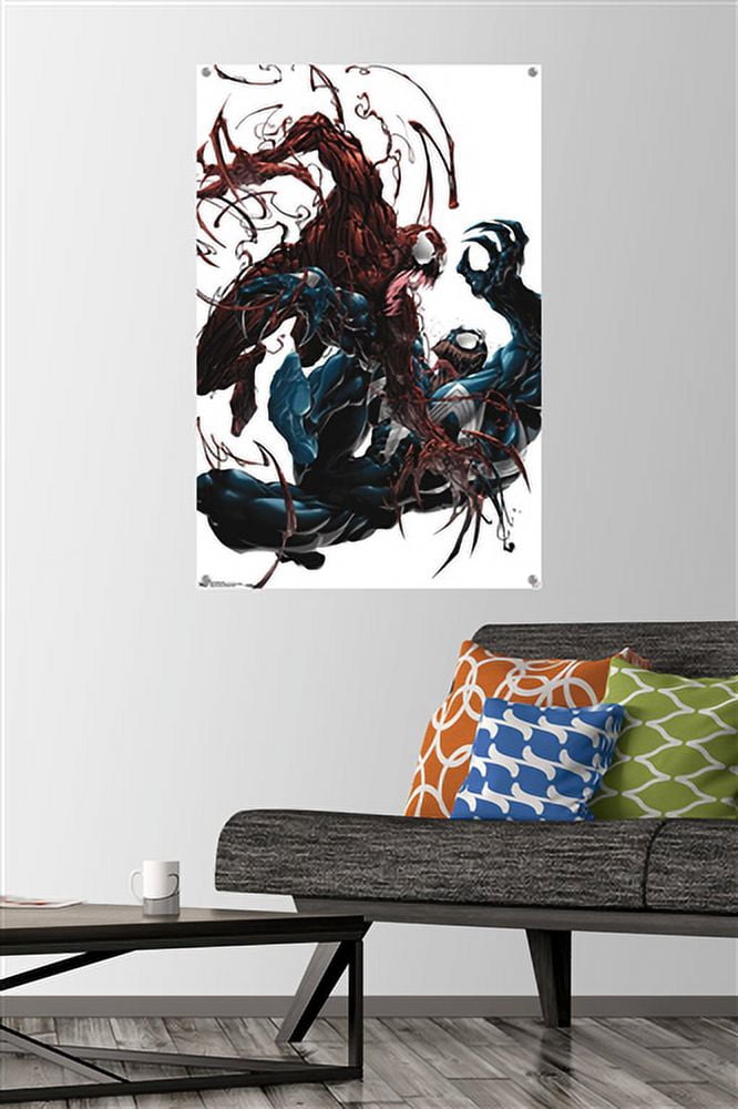 Marvel Comics - Carnage - Battle Wall Poster with Push Pins, 22.375" x 34"