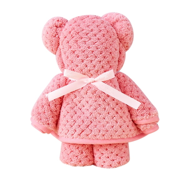 PVC Tote Bag High Density Coral Velvet Gift Pineapple Plaid Towel Gift Bear Towel