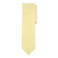 thumbnail image 4 of Jacob Alexander Men's Solid Color 2.75 inch Width Slim Neck Tie - Yellow, 4 of 8