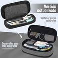 thumbnail image 2 of Estuche para Lapices de Gran Capacidad, Lapiceras Escolares Expandible, Estucheras Lapiceras Aesthetic, Organizadoras de Lapices, Bolsas de Utiles Oficina, 2 of 4