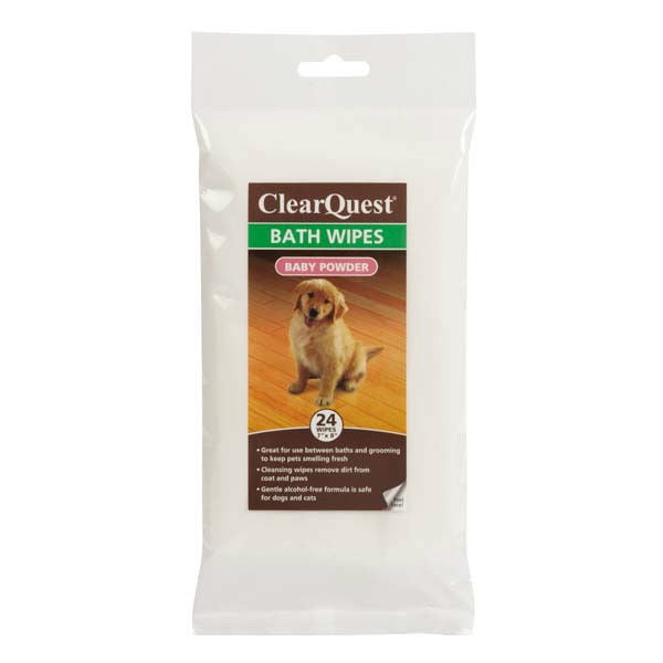 BATH WIPES for DOGS & CATS Keep Your Pet Smelling Fresh Between