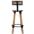 thumbnail image 4 of Butler Specialty Masterson Mango Wood & Metal Bar Stool in Beige, 4 of 10