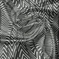 thumbnail image 7 of Ambesonne Chevron Valance & Curtain, Simplistic, 55"x36", Charcoal Grey White, 7 of 7