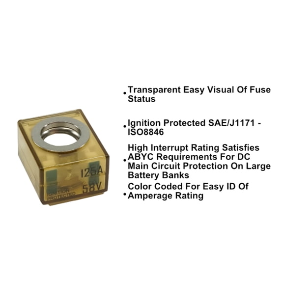 MRBF TERMINAL FUSE - 125 A