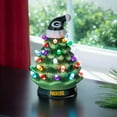 thumbnail image 2 of Green Bay Packers 8" Light Up Ceramic LED Christmas Tree, 2 of 2