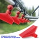 thumbnail image 4 of Boquilla de soplador de aire plana multisoplado duradera de 6 estilos, boquilla de plástico BSP de 1/4 pulg. Rojo 70mm, 4 of 5