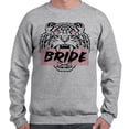 thumbnail image 2 of Tiger Bride Sweatshirt Unisex X-Large Grey, 2 of 5