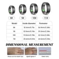 thumbnail image 2 of Bluetooth Smart Ring Health Tracker - Heart Rate, Blood Oxygen & Sleep Monitor, IP68 Waterproof Fitness Tracker for Men Women, 2 of 5