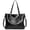 5-Black, variant on AICARE Women's 2-Piece Handbag Tote Bag Set with Matching Wallet