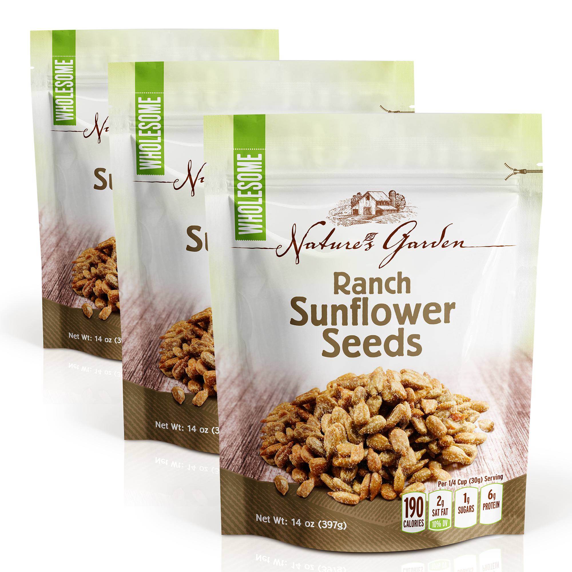 NATURE'S GARDEN SUNFLOWER SEEDS RANCH