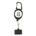 thumbnail image 2 of Pool Chalk Holder, Billiard Chalk Holder ABS Portable with Retractable Rope Buckle for Billiard Accessory, 2 of 7