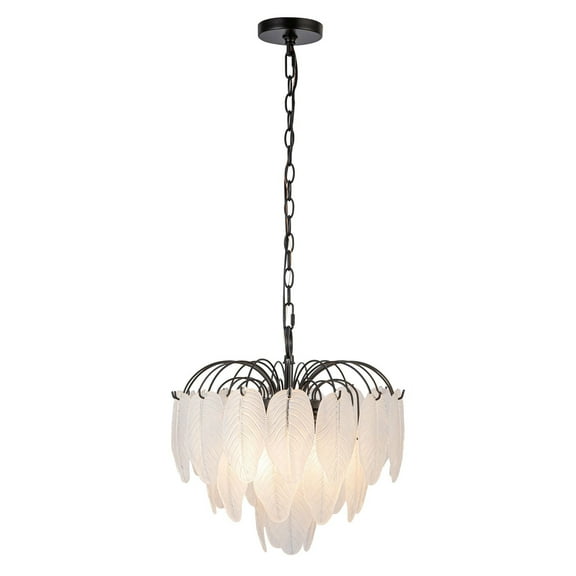 AC11780BK Artcraft Lighting Alessia - 4 Light Chandelier-15.9 Inch Tall and 16.5 Inch Wide