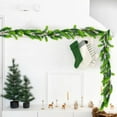 thumbnail image 6 of CuiLiyq 6.6 Ft Christmas Cedar Pine Garlands, Artificial Cedar Greenery Garland, for Table Mantle Wall Indoor Outdoor Christmas Decorations, 6 of 6