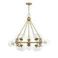 thumbnail image 2 of Orion 15-Light Chandelier in Warm Brass, 2 of 6
