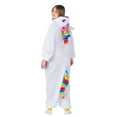 thumbnail image 2 of Adult White Unicorn Onesie Costume, 2 of 4