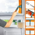 thumbnail image 4 of Professional Window Squeegee, 2 in 1 Window Cleaner with 51'' Long Extension Handle, Window Cleaning Tool Kit for Indoor/Outdoor Window and Car Glass, 4 of 9