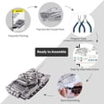 thumbnail image 3 of Puzzle de metal 3D Piececool Military Tank T-90A, 150 unidades, 3 of 8