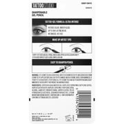 Maybelline Tattoo Studio Sharpenable Gel Pencil Longwear Eyeliner, Deep Onyx
