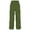 Green, variant on Shachafan Girls Casual Pants With Elastic Waist And Side Slit Comfortable Playwear Trousers For Toddlers And Kids Stop in The Name of Pants