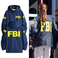 thumbnail image 2 of Fbi Agent Cosplay Costume Fall Winter Outdoor Jacket Windproof Warm Rain Proof Men's And Women's Jackets Fbi Printed Pattern Jacket-SinKeeU, 2 of 4