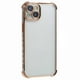 thumbnail image 1 of T6H For iPhone 15 Plus Clear Case Electroplating Love Heart TPU n5b Back Phone Cover - Dark Purple, 1 of 5