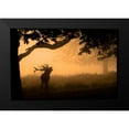 thumbnail image 2 of Jevric Fotorax, Radojica 14x11 Black Modern Framed Museum Art Print Titled - The Love Call, 2 of 5