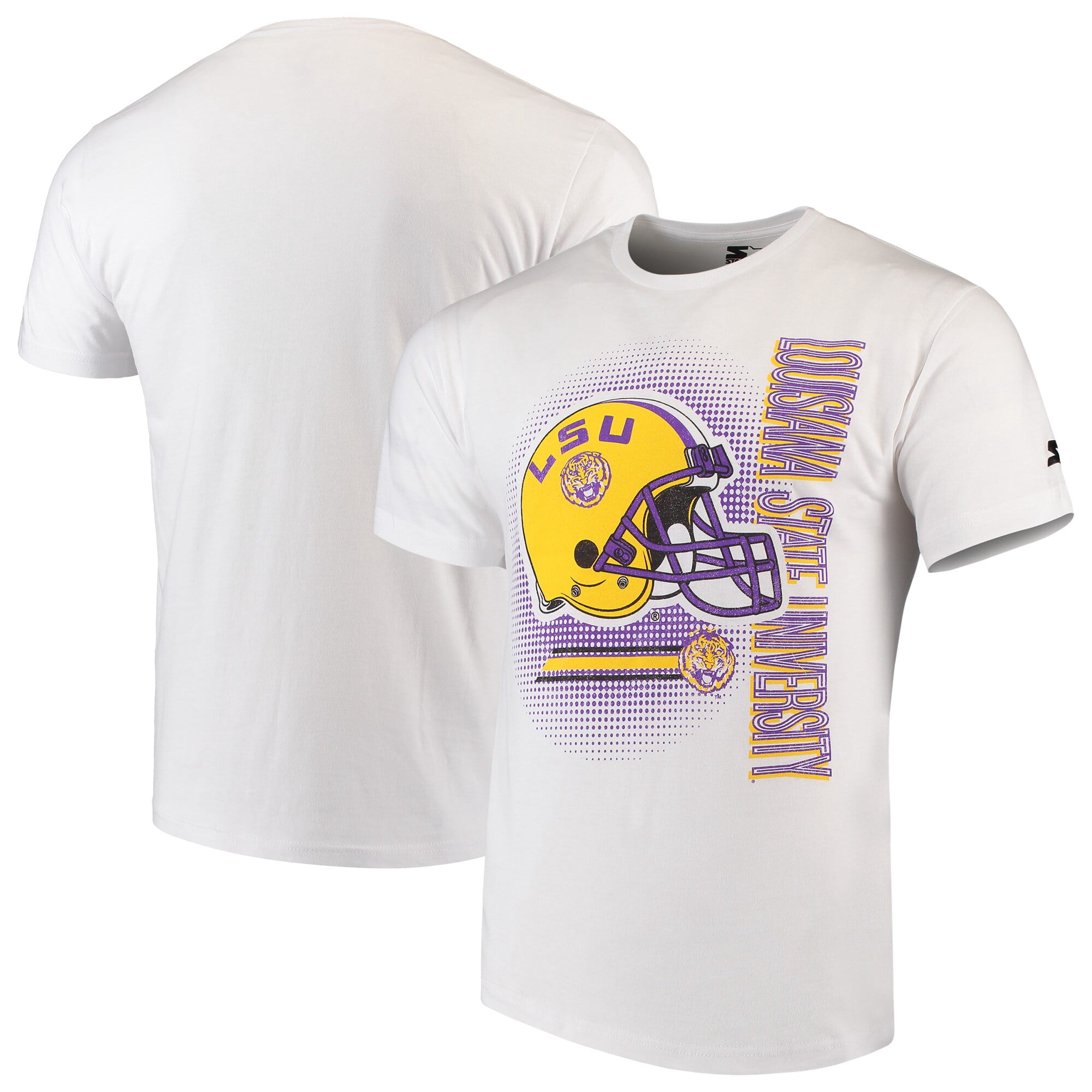 LSU Tigers Starter Retro Helmet T-Shirt 