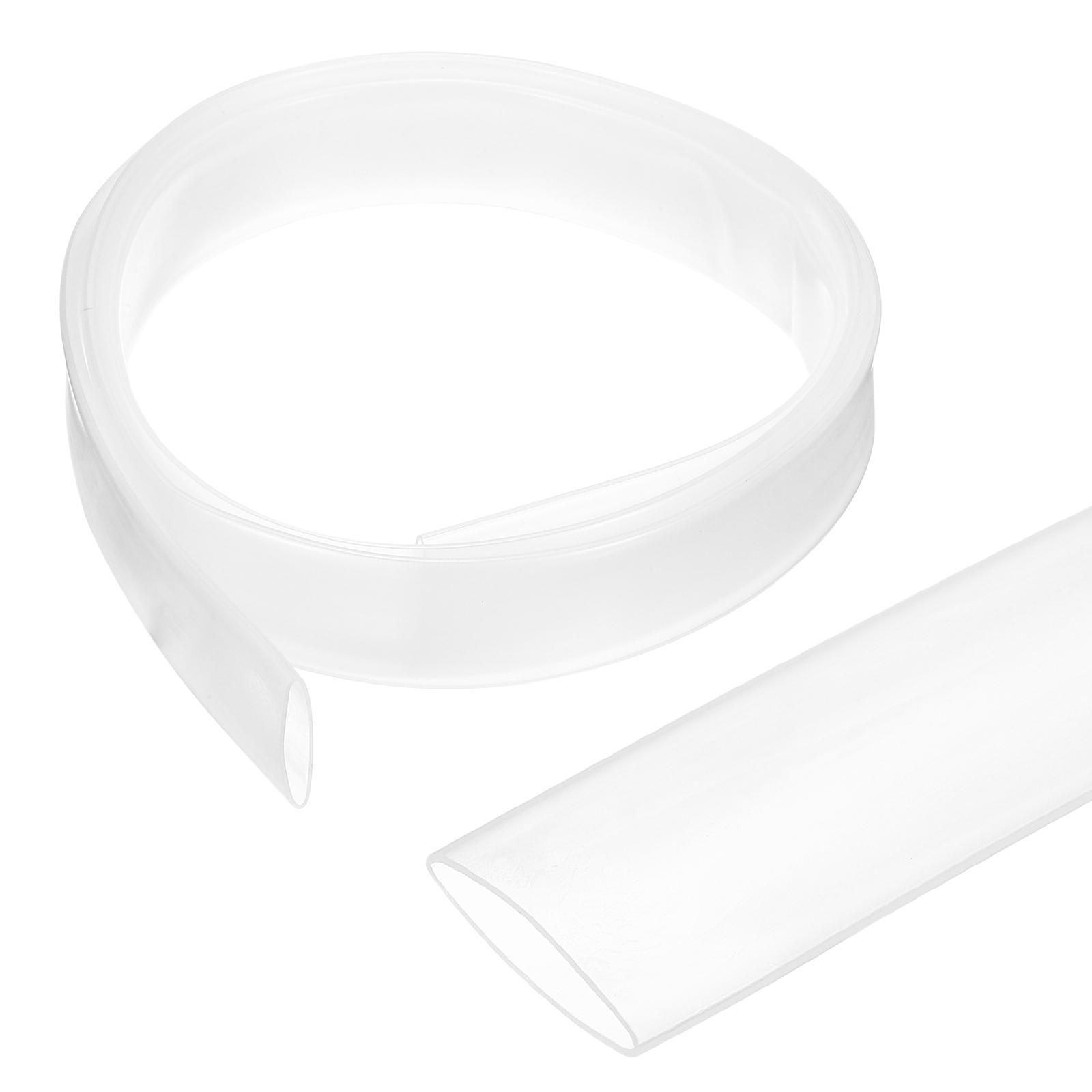 5 Feet Clear 3/8 Inch (9mm) Polyolefin Heat Shrink Tubing – 2:1 Ratio, 225FWY